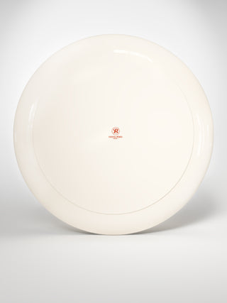 Round Serving Platter Flowers1-Saints-Pères Paris- Ceramic Plates, Platters, Bowls, Coffee Cups. Animal Designs, Zebra, Flamingo, Elephant. Graphic Designs and more.