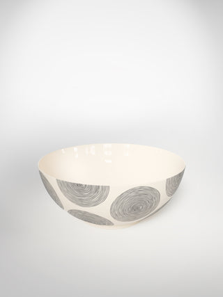 Salad Bowl Circle Medium-Saints-Pères Paris- Ceramic Plates, Platters, Bowls, Coffee Cups. Animal Designs, Zebra, Flamingo, Elephant. Graphic Designs and more.