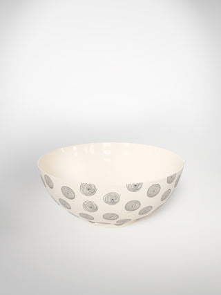 Salad Bowl Circle Small-Saints-Pères Paris- Ceramic Plates, Platters, Bowls, Coffee Cups. Animal Designs, Zebra, Flamingo, Elephant. Graphic Designs and more.