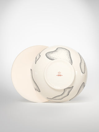 Salad Bowl Lechen-Saints-Pères Paris- Ceramic Plates, Platters, Bowls, Coffee Cups. Animal Designs, Zebra, Flamingo, Elephant. Graphic Designs and more.