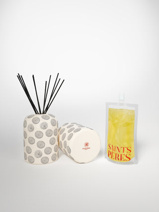 Diffuser Regular Circle Small-Saints-Pères Paris- Ceramic Plates, Platters, Bowls, Coffee Cups. Animal Designs, Zebra, Flamingo, Elephant. Graphic Designs and more.