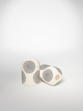 Soliflore Regular Circle Medium-Saints-Pères Paris- Ceramic Plates, Platters, Bowls, Coffee Cups. Animal Designs, Zebra, Flamingo, Elephant. Graphic Designs and more.