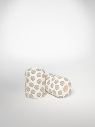 Soliflore Regular Circle Small-Saints-Pères Paris- Ceramic Plates, Platters, Bowls, Coffee Cups. Animal Designs, Zebra, Flamingo, Elephant. Graphic Designs and more.