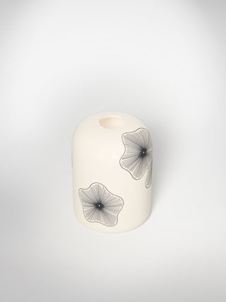 Soliflore Regular Coral Flowers-Saints-Pères Paris- Ceramic Plates, Platters, Bowls, Coffee Cups. Animal Designs, Zebra, Flamingo, Elephant. Graphic Designs and more.