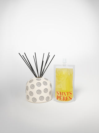 Diffuser Chunky Circle Small-Saints-Pères Paris- Ceramic Plates, Platters, Bowls, Coffee Cups. Animal Designs, Zebra, Flamingo, Elephant. Graphic Designs and more.