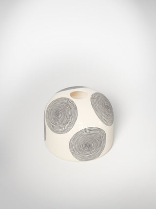 Soliflore Chunky Circle Medium-Saints-Pères Paris- Ceramic Plates, Platters, Bowls, Coffee Cups. Animal Designs, Zebra, Flamingo, Elephant. Graphic Designs and more.