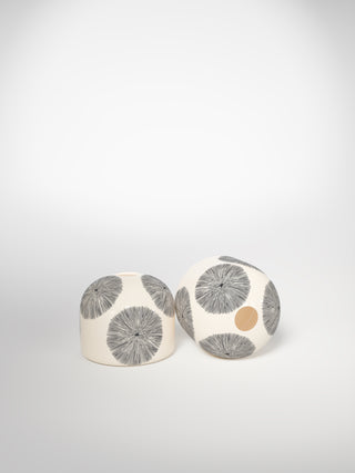 Soliflore Chunky Porcupine Medium-Saints-Pères Paris- Ceramic Plates, Platters, Bowls, Coffee Cups. Animal Designs, Zebra, Flamingo, Elephant. Graphic Designs and more.