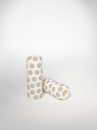 Soliflore Tall Circle Small-Saints-Pères Paris- Ceramic Plates, Platters, Bowls, Coffee Cups. Animal Designs, Zebra, Flamingo, Elephant. Graphic Designs and more.