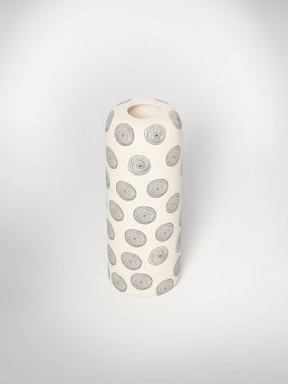 Soliflore Tall Circle Small-Saints-Pères Paris- Ceramic Plates, Platters, Bowls, Coffee Cups. Animal Designs, Zebra, Flamingo, Elephant. Graphic Designs and more.