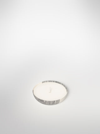 Mini Candle - Circle Medium-Saints-Pères Paris- Ceramic Plates, Platters, Bowls, Coffee Cups. Animal Designs, Zebra, Flamingo, Elephant. Graphic Designs and more.