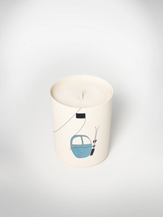 Signature Candle - Skilift Blue-Saints-Pères Paris- Ceramic Plates, Platters, Bowls, Coffee Cups. Animal Designs, Zebra, Flamingo, Elephant. Graphic Designs and more.