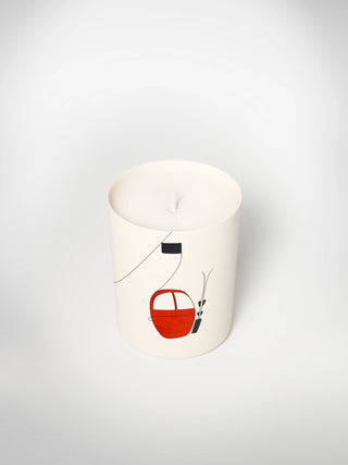 Signature Candle - Skilift Red-Saints-Pères Paris- Ceramic Plates, Platters, Bowls, Coffee Cups. Animal Designs, Zebra, Flamingo, Elephant. Graphic Designs and more.