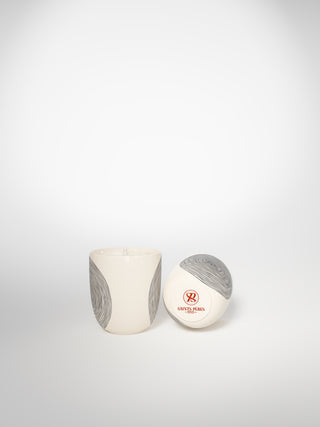 Small Candle - Circles Medium-Saints-Pères Paris- Ceramic Plates, Platters, Bowls, Coffee Cups. Animal Designs, Zebra, Flamingo, Elephant. Graphic Designs and more.