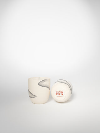 Small Candle - Lechen-Saints-Pères Paris- Ceramic Plates, Platters, Bowls, Coffee Cups. Animal Designs, Zebra, Flamingo, Elephant. Graphic Designs and more.