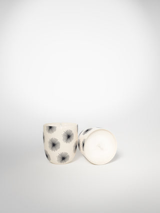 Small Candle - Porcupine Small-Saints-Pères Paris- Ceramic Plates, Platters, Bowls, Coffee Cups. Animal Designs, Zebra, Flamingo, Elephant. Graphic Designs and more.