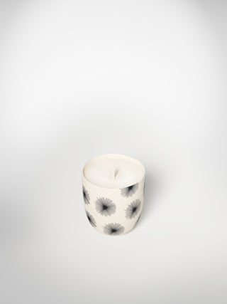 Small Candle - Porcupine Small-Saints-Pères Paris- Ceramic Plates, Platters, Bowls, Coffee Cups. Animal Designs, Zebra, Flamingo, Elephant. Graphic Designs and more.