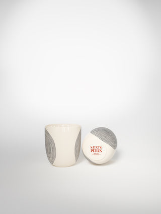 Espresso Cup Circle Medium-Saints-Pères Paris- Ceramic Plates, Platters, Bowls, Coffee Cups. Animal Designs, Zebra, Flamingo, Elephant. Graphic Designs and more.