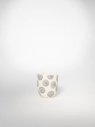 Espresso Cup Circle Small-Saints-Pères Paris- Ceramic Plates, Platters, Bowls, Coffee Cups. Animal Designs, Zebra, Flamingo, Elephant. Graphic Designs and more.