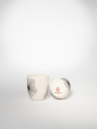 Espresso Cup Coral Flowers-Saints-Pères Paris- Ceramic Plates, Platters, Bowls, Coffee Cups. Animal Designs, Zebra, Flamingo, Elephant. Graphic Designs and more.