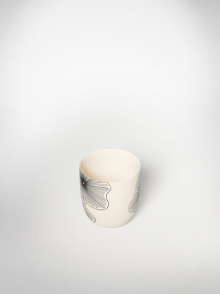 Espresso Cup Coral Flowers-Saints-Pères Paris- Ceramic Plates, Platters, Bowls, Coffee Cups. Animal Designs, Zebra, Flamingo, Elephant. Graphic Designs and more.