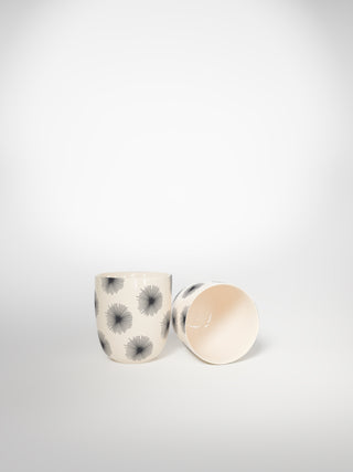 Espresso Cup Porcupine Small-Saints-Pères Paris- Ceramic Plates, Platters, Bowls, Coffee Cups. Animal Designs, Zebra, Flamingo, Elephant. Graphic Designs and more.