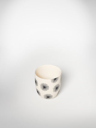 Espresso Cup Porcupine Small-Saints-Pères Paris- Ceramic Plates, Platters, Bowls, Coffee Cups. Animal Designs, Zebra, Flamingo, Elephant. Graphic Designs and more.