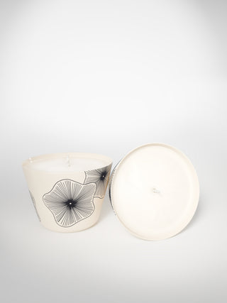 Classic Candle - Coral Flowers-Saints-Pères Paris- Ceramic Plates, Platters, Bowls, Coffee Cups. Animal Designs, Zebra, Flamingo, Elephant. Graphic Designs and more.