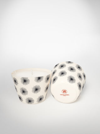 Classic Candle - Porcupine Small-Saints-Pères Paris- Ceramic Plates, Platters, Bowls, Coffee Cups. Animal Designs, Zebra, Flamingo, Elephant. Graphic Designs and more.