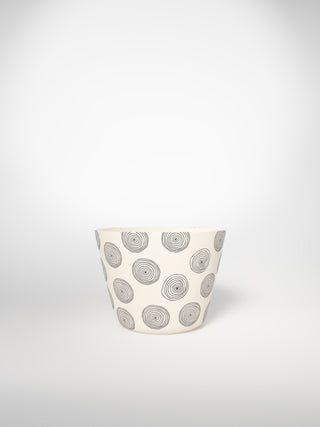 Tea Cup Circle Small-Saints-Pères Paris- Ceramic Plates, Platters, Bowls, Coffee Cups. Animal Designs, Zebra, Flamingo, Elephant. Graphic Designs and more.