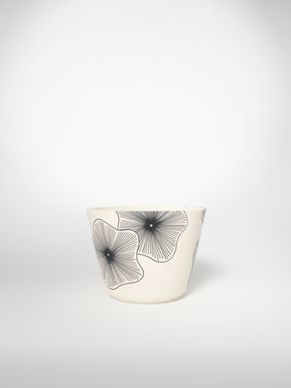 Tea Cup Coral Flowers-Saints-Pères Paris- Ceramic Plates, Platters, Bowls, Coffee Cups. Animal Designs, Zebra, Flamingo, Elephant. Graphic Designs and more.