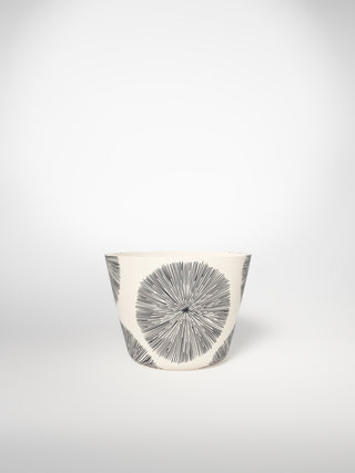 Tea Cup Porcupine Medium-Saints-Pères Paris- Ceramic Plates, Platters, Bowls, Coffee Cups. Animal Designs, Zebra, Flamingo, Elephant. Graphic Designs and more.