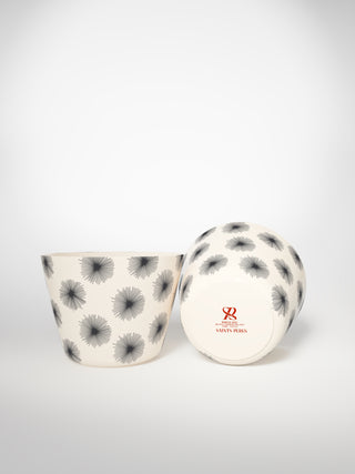 Tea Cup Porcupine Small-Saints-Pères Paris- Ceramic Plates, Platters, Bowls, Coffee Cups. Animal Designs, Zebra, Flamingo, Elephant. Graphic Designs and more.