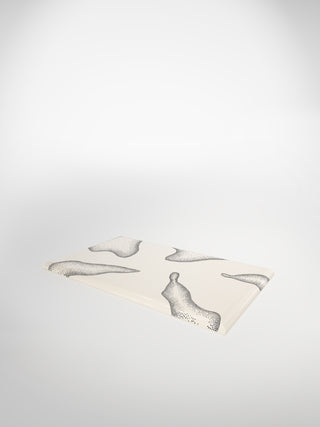 Tasting Tray Porcupine Lechen-Saints-Pères Paris- Ceramic Plates, Platters, Bowls, Coffee Cups. Animal Designs, Zebra, Flamingo, Elephant. Graphic Designs and more.