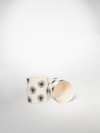 Litron Espresso Cup Porcupine Small-Saints-Pères Paris- Ceramic Plates, Platters, Bowls, Coffee Cups. Animal Designs, Zebra, Flamingo, Elephant. Graphic Designs and more.