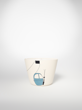 Classic Candle - Skilift Blue-Saints-Pères Paris- Ceramic Plates, Platters, Bowls, Coffee Cups. Animal Designs, Zebra, Flamingo, Elephant. Graphic Designs and more.