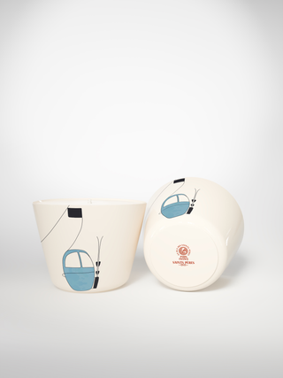 Classic Candle - Skilift Blue-Saints-Pères Paris- Ceramic Plates, Platters, Bowls, Coffee Cups. Animal Designs, Zebra, Flamingo, Elephant. Graphic Designs and more.