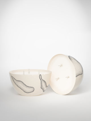 Centerpiece Candle - Lechen-Saints-Pères Paris- Ceramic Plates, Platters, Bowls, Coffee Cups. Animal Designs, Zebra, Flamingo, Elephant. Graphic Designs and more.