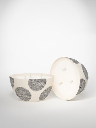 Centerpiece Candle - Porcupine Medium-Saints-Pères Paris- Ceramic Plates, Platters, Bowls, Coffee Cups. Animal Designs, Zebra, Flamingo, Elephant. Graphic Designs and more.