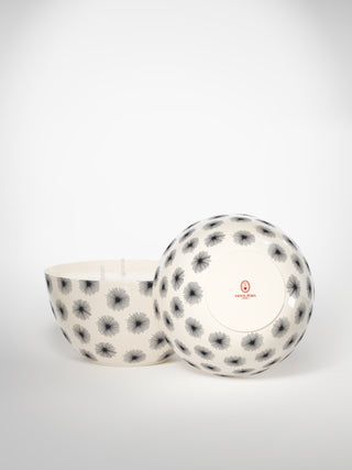 Centerpiece Candle - Porcupine Small-Saints-Pères Paris- Ceramic Plates, Platters, Bowls, Coffee Cups. Animal Designs, Zebra, Flamingo, Elephant. Graphic Designs and more.