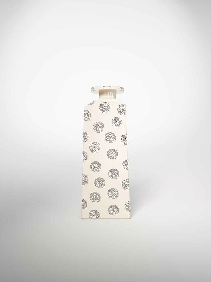 Olive Oil Bottle 75cl Circle Small-Saints-Pères Paris- Ceramic Plates, Platters, Bowls, Coffee Cups. Animal Designs, Zebra, Flamingo, Elephant. Graphic Designs and more.