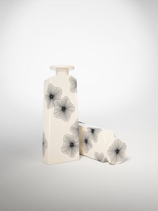 Olive Oil Bottle 75cl Coral Flowers-Saints-Pères Paris- Ceramic Plates, Platters, Bowls, Coffee Cups. Animal Designs, Zebra, Flamingo, Elephant. Graphic Designs and more.