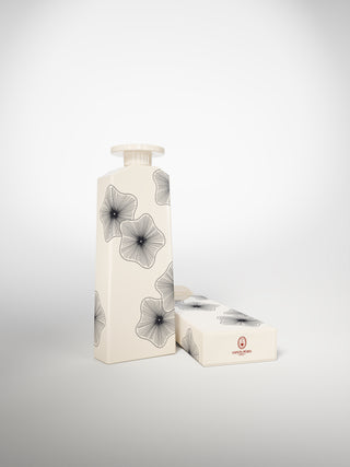 Olive Oil Bottle 75cl Coral Flowers-Saints-Pères Paris- Ceramic Plates, Platters, Bowls, Coffee Cups. Animal Designs, Zebra, Flamingo, Elephant. Graphic Designs and more.