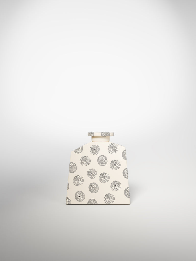 Olive Oil Bottle 50cl Circle Small-Saints-Pères Paris- Ceramic Plates, Platters, Bowls, Coffee Cups. Animal Designs, Zebra, Flamingo, Elephant. Graphic Designs and more.