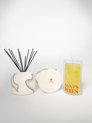 Diffuser Chunky Lechen-Saints-Pères Paris- Ceramic Plates, Platters, Bowls, Coffee Cups. Animal Designs, Zebra, Flamingo, Elephant. Graphic Designs and more.