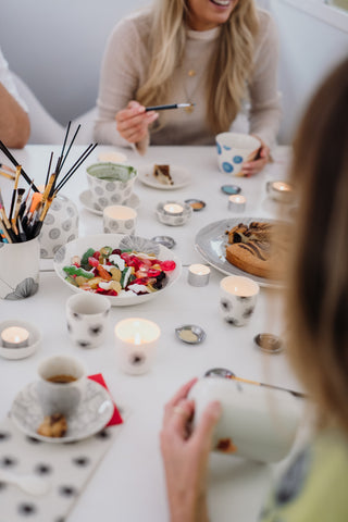 Porcelain Workshops: Illustration or Modelling - (1 Session)-Saints Pères Paris- Ceramic Plates, Platters, Bowls, Coffee Cups. Animal Designs, Zebra, Flamingo, Elephant. Graphic Designs and more.
