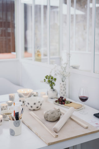 5-Class Pass-Saints Pères Paris- Ceramic Plates, Platters, Bowls, Coffee Cups. Animal Designs, Zebra, Flamingo, Elephant. Graphic Designs and more.