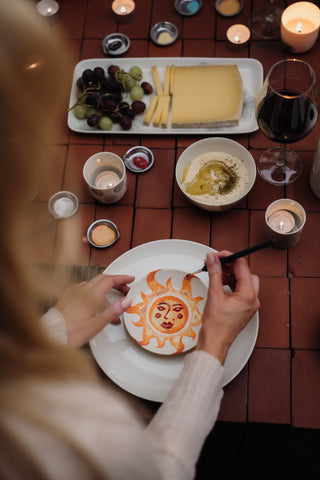 Porcelain Workshops: Illustration or Modelling - (1 Session)-Saints Pères Paris- Ceramic Plates, Platters, Bowls, Coffee Cups. Animal Designs, Zebra, Flamingo, Elephant. Graphic Designs and more.