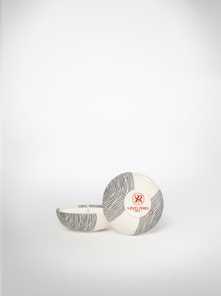 Mini Candle - Circle Medium-Saints-Pères Paris- Ceramic Plates, Platters, Bowls, Coffee Cups. Animal Designs, Zebra, Flamingo, Elephant. Graphic Designs and more.