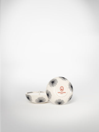 Mini Candle - Porcpine Small-Saints-Pères Paris- Ceramic Plates, Platters, Bowls, Coffee Cups. Animal Designs, Zebra, Flamingo, Elephant. Graphic Designs and more.