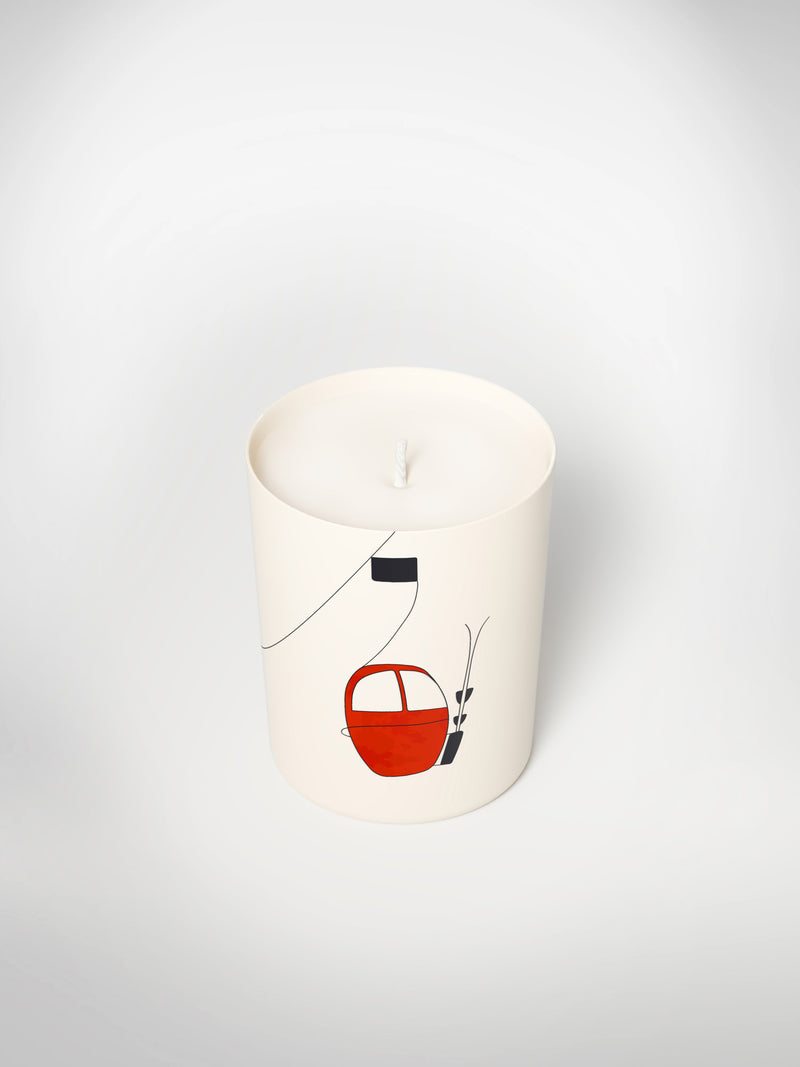 Signature Candle - Skilift Red-Saints-Pères Paris- Ceramic Plates, Platters, Bowls, Coffee Cups. Animal Designs, Zebra, Flamingo, Elephant. Graphic Designs and more.